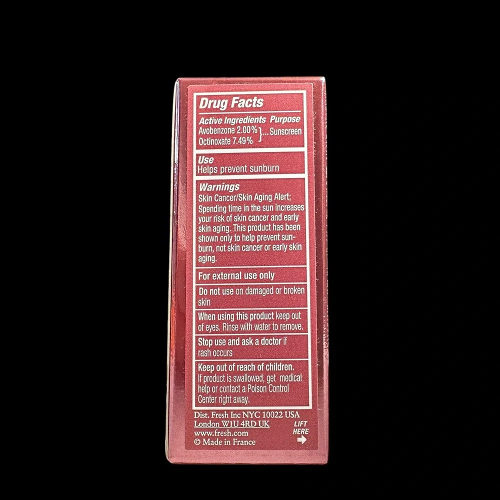 Fresh Sugar Bloom Tinted Lip Treatment Sunscreen SPF 15 Shimmery Pink 0.15oz NEW